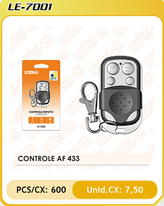 CONTROLE AF 433 600PÇ=7,5$