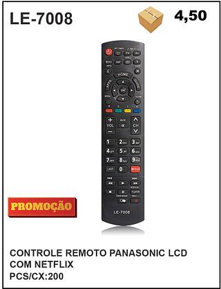 CONTROLE REMOTO PANASONIC LCD COM NETFLIX PCS/CX:200=4.5$