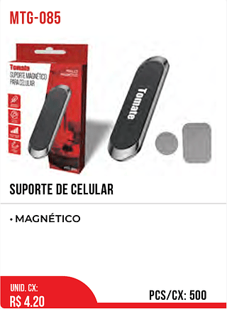 SUPORTE DE CELULAR 500pç=4,2$