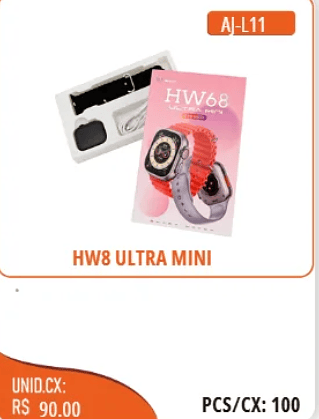 HW8 ULTRA MINI UNID.CX:RS 90.00 PCS/CX:100