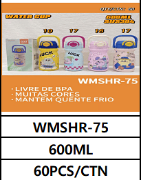 600ML UNID. CX: R$ ,24.00 PCS/CX: 60