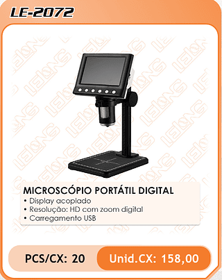 MICROSCÓPIO PORTÁTIL DIGITAL 20PÇ=158$