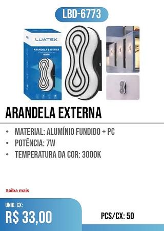 arandela externa 50pç=33$