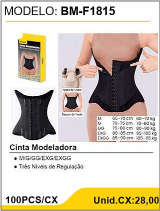 Cinta Modeladora 100PCS/CX Unid.CX:28,00