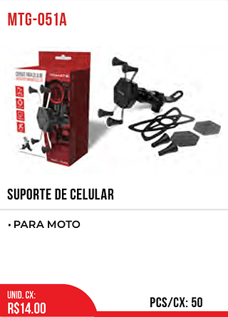 SUPORTE DE CELULAR 50pç=14$