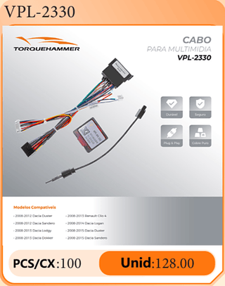 CABO PARA MULTIMIDIA PCS/CX:100 Unid:128.00
