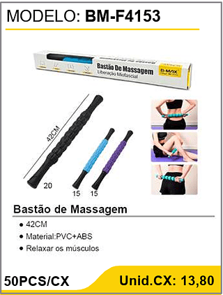 Bastão de Massagem 50PCS/CX Unid.CX: 13,80