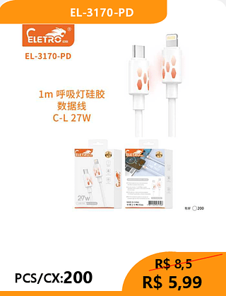 CABO TPC-IOS PCS/CX:200 R$5,99