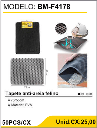 Tapete antl-arela fellno 50PCS/CX Unid.CX:25,00