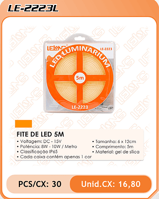 FITE DE LED 5M 30PÇ=16,8$