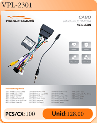 CABO PARA MULTIMIDIA PCS/CX:100 Unid:128.00