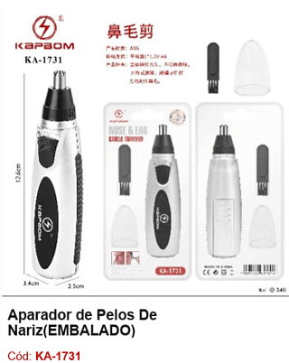 Aparador de Pelos De Nariz R$ 7,65 PcS/cx: 240