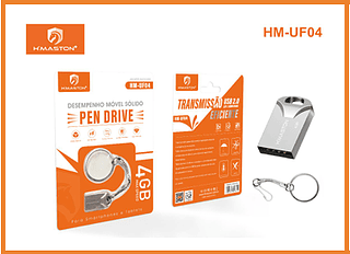 PENDRIVE 4G 500PCS/CX R$:15,64