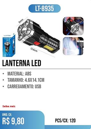 LANTERNA led 120PÇ=9,80$