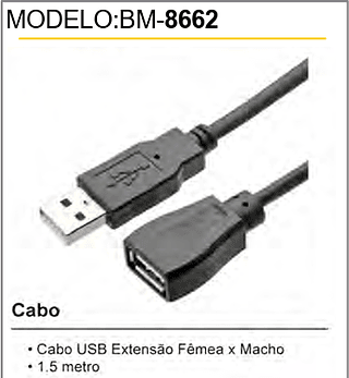 Cabo 600PCS/CX Unid. CX: 1,90