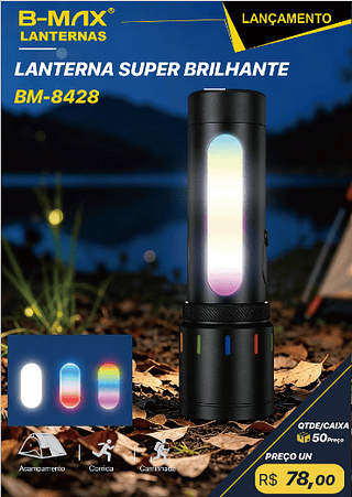LANTERNA SUPER BRILHANTE PCS:50 R$:78