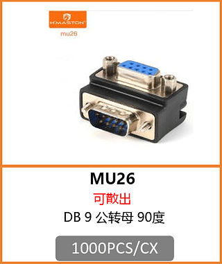 ADAPTADOR DB 9 1000PCS/CX R$:4,47