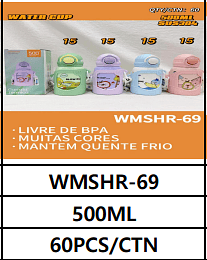 500ML UNID. CX: R$ 25,00 PCS/CX: 60