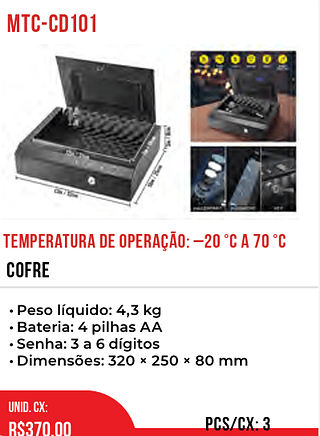 COFRE 3pç=370$
