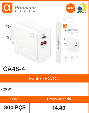 Fonte TPC/QC Caixa 300 PCS Preco Unitario 14,40
