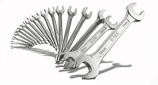 CHAVE FIXA 17x19mm 120 PCS - 1CX R$5,60