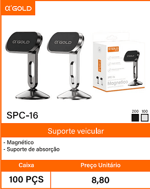 Suporte veicular - Caixa 100 PCS Preco Unitario 8,80