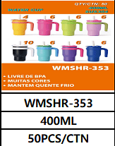 400ML UNID. CX: R$ 24,00 PCS/CX: 50