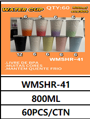 800ML UNID. CX: R$ 26,00 PCS/CX: 60
