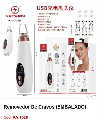 Removedor de Cravos Sucção R$ 21,6 PCS/Cx: 100