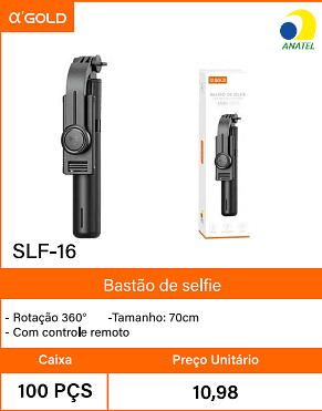 Bastao de selfie - Caixa 100 PCS Preco Unitario 10,98