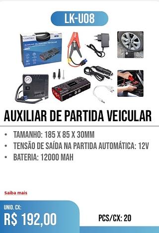auxiliar de partida veicular 20PÇ=192$
