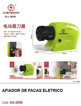 AFIADOR DE FACAS ELETRICO R$ 13,5 PCS/Cx: 120