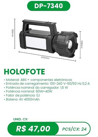 HOLOFOTE 24PÇ=47$