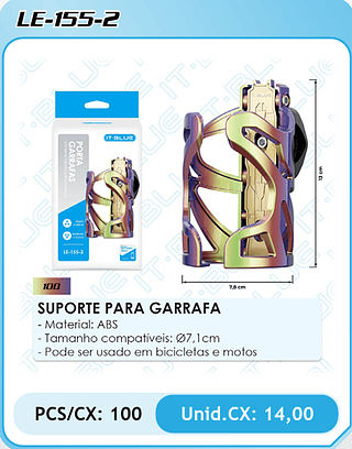 SUPORTE PARA GARRAFA PCS/CX: 100 Unid.CX: 14,00