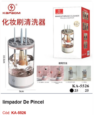 limpador De Pincel R$ 23,4 PCS/CX: 50