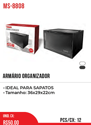 Armário Organizador 12pç=50$