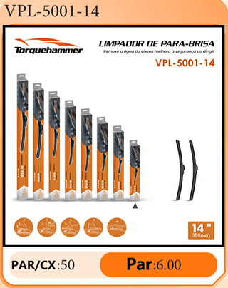 LIMPADOR DE PARA-BRISA PAR/CX:50 Par:6.00