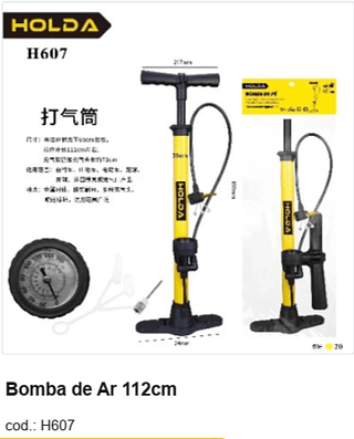 Bomba de Ar 112cm R$ 37,8 PC/CX:20