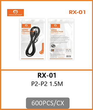 CABO P2-P2 1.5M 600PCS/CX R$:1,67