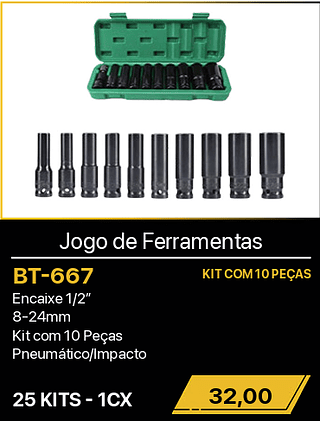 Jogo de Ferramentas 25KITS R$32,00