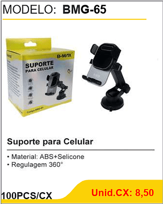 Suporte para Celular 100PCS/CX Unid.CX: 8,50